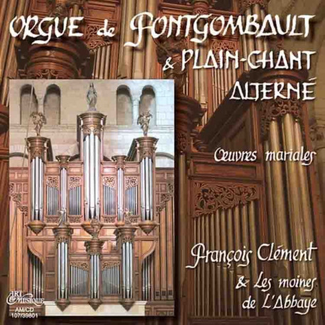 CD orgue et plain-chant alterné -  Choeur des moines de Fontgombault  - PETRUS A STELLA