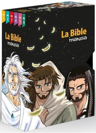 LA BIBLE MANGA, LE COFFRET COLLECTION COMPL ET 6 TOMES - AZUMI/SHINOZAWA - BLF EUROPE