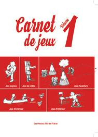 CARNET DE JEUX - VOLUME 1 - COLLECTIF - PRESSES IDF