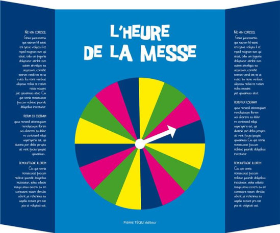 L-HEURE DE LA MESSE, UNE HORLOGE POUR SUIVR E LES ETAPES DE LA MESSE - COLLECTIF/GUINEMENT - NC