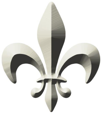 AUTOCOLLANT LA FLEUR DE LYS. SYMBOLE D ELEC TION DIVINE - COLLECTIF - NC