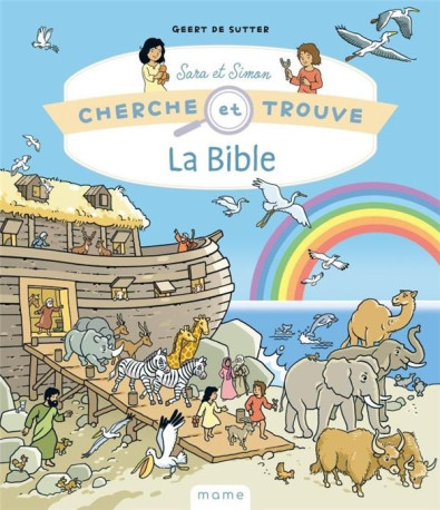 CHERCHE ET TROUVE SARA ET SIMON LA BIBLE - DE SUTTER GEERT - MAME