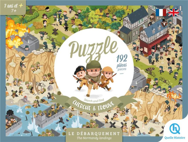 PUZZLE CHERCHE ET TROUVE - LE DEBARQUEMENT (2NDE ED) - XXX - NC