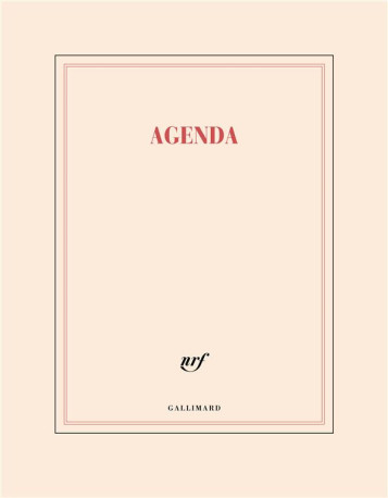 AGENDA LITTERAIRE SEPT. 2024-DEC. 2025 (PAPETERIE) - COLLECTIFS/MURAT - NC