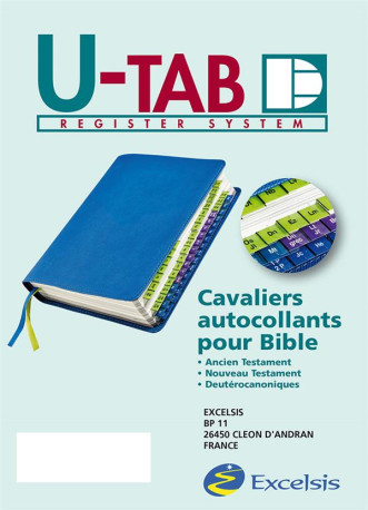 CAVALIERS AUTOCOLLANTS POUR BIBLE - AVEC OU SANS LIVRES DEUTEROCANONIQUES - COLLECTIF - NC