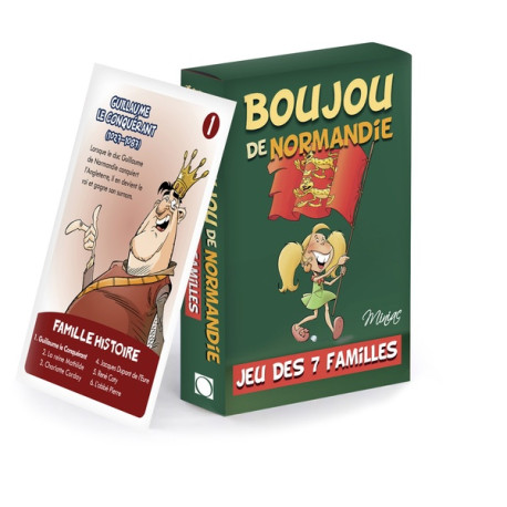 JEU DES 7 FAMILLES BOUJOU - MINIAC JEAN-FRANCOIS - OREP