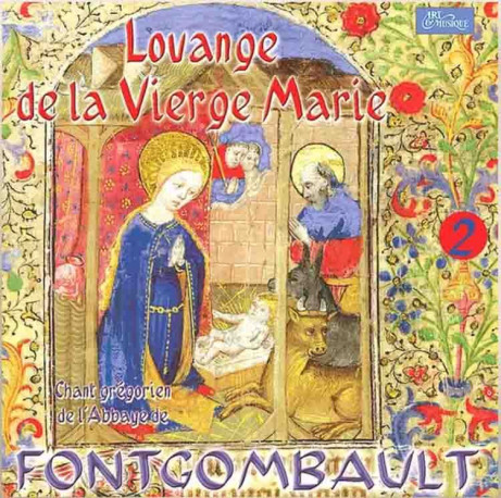 CD louanges de la vierge Marie II -  Choeur des moines de Fontgombault  - PETRUS A STELLA