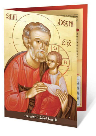 Calendrier de neuvaine à Saint Joseph pour la famille - Alban de la Hougue - IMAGES CHRETI