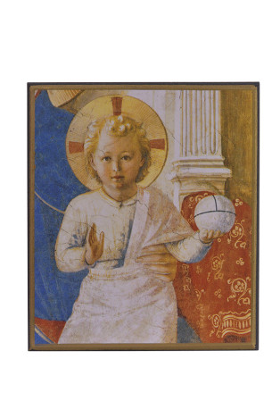 L'Emmanuel Enfant Jésus - Icône classique 12,4x10,6 cm -  165.72 -   - CLEMENCES