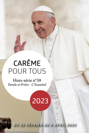 Carême pour tous 2023 - Cédric Chanot - ARTEGE PRESSE