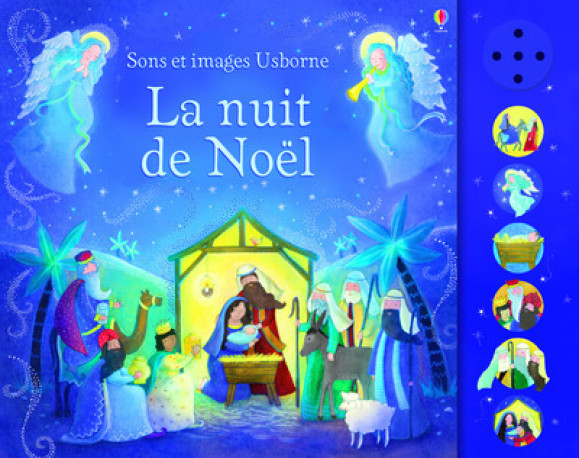 La nuit de Noël - Sons et images Usborne - Felicity Brooks - USBORNE