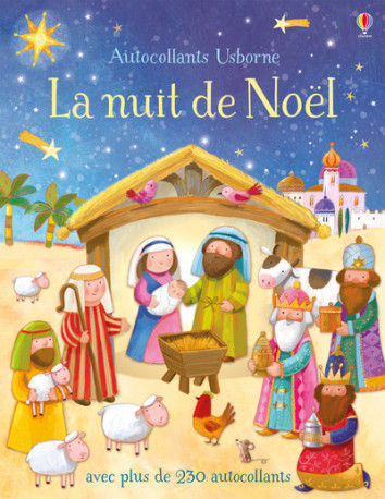 La nuit de Noël - Autocollants Usborne - Felicity Brooks - USBORNE