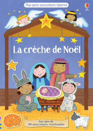 La crèche de Noël - Mes petits autocollants Usborne - Felicity Brooks - USBORNE