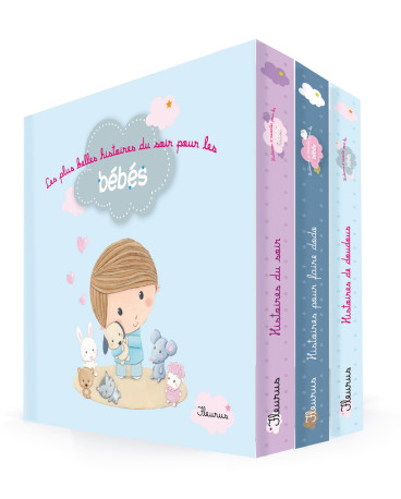 LES PLUS BELLES HISTOIRES DU SOIR POUR LES BÉBÉS - COFFRET -  Collectif - FLEURUS