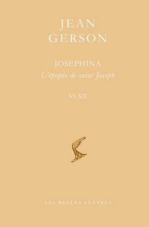 Josephina - Jean Gerson - BELLES LETTRES