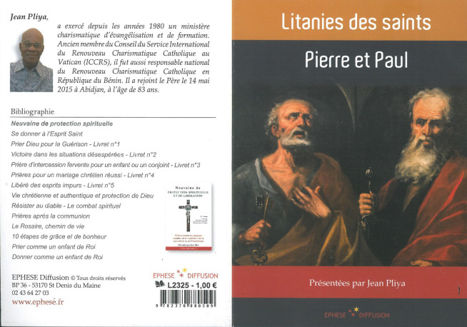 Litanie des saints - Pierre et Paul - Jean Pliya - EPHESE