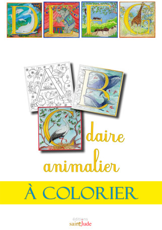 Abcdaire animalier à colorier - Roselyne Lesueur - SAINT JUDE