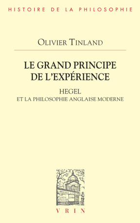 Le grand principe de l'expérience - Olivier Tinland - VRIN