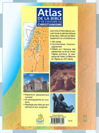 Atlas de la Bible et de l'histoire du Christianisme - Alan Millard - FAREL