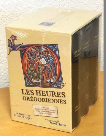 Les Heures grégoriennes -  Collectif - TRA MONASTIQUES