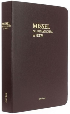 Missel traditionnel de voyage des dimanches et fêtes -   - ARTEGE