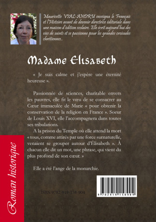 Elisabeth de France - Mauricette VIAL-ANDRU - FILVMENA