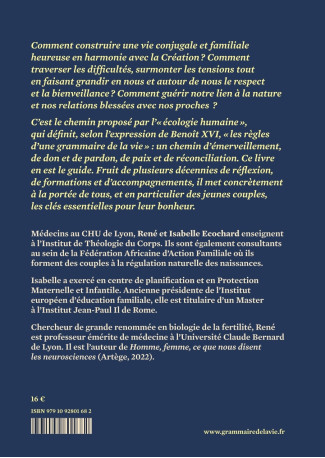 Grammaire de la vie - René Ecochard - LE CENTURION