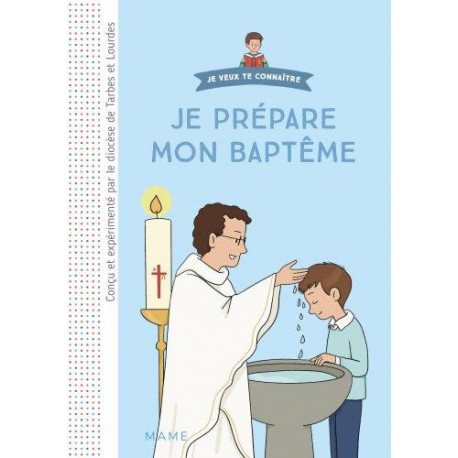 JE PREPARE MON BAPTEME. LIVRET ENFANT - VANHOOF AXELLE - MAME