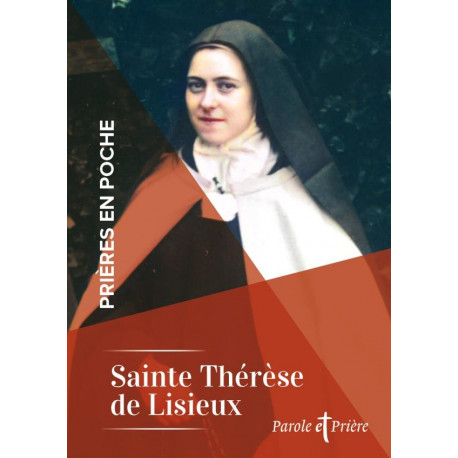 PRIERES EN POCHE - SAINTE THERESE DE LISIEUX - THERESE DE LISIEUX - ARTEGE