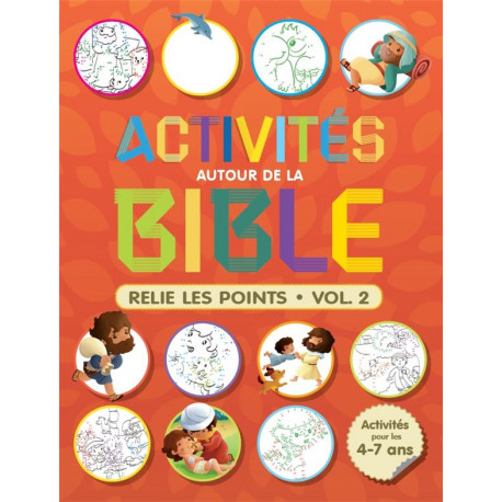 ACTIVITES AUTOUR DE LA BIBLE - RELIE LES POINTS - VOLUME 2 - COLLECTIF - CLC26