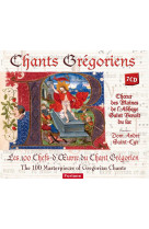 Coffret chant gregorien-les 100 chefs-d'oeuvres 7 cds