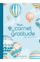 Mon carnet de gratitude : version montgolfieres