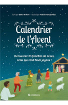 Calendrier de l'avent avec chevalet