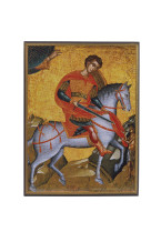 Saint martin - icône classique 13,9x10,6 cm -  1106.72