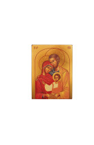 La sainte famille - mini icône autocollante 8x7 cm -  353.13