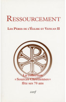 Ressourcement - les peres de l'eglise et vatican ii