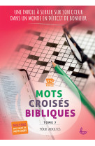 Mots croisés bibliques, tome 7