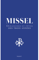 Nouveau missel des 3 années