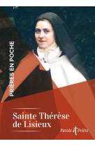 Prières en poche - sainte thérese de lisieux