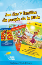 Jeu des 7 familles du peuple de la bible