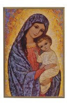 Vierge de la lumière - icône classique 25x18,1 cm -  742.74