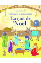 La nativité - coloriages et autocollants