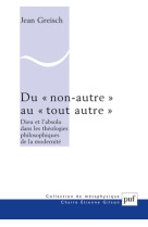 Du « non autre » au « tout autre »