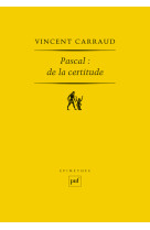 Pascal : de la certitude