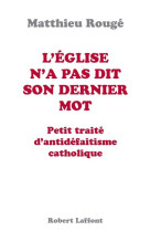 L'eglise n'a pas dit son dernier mot