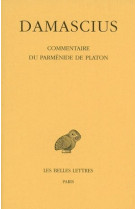 Commentaire du parménide de platon. tome iv