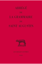 Abrégé de la grammaire de saint augustin