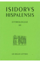 étymologies livre iii