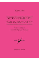 Dictionnaire du paganisme grec