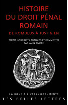 Histoire du droit pénal romain